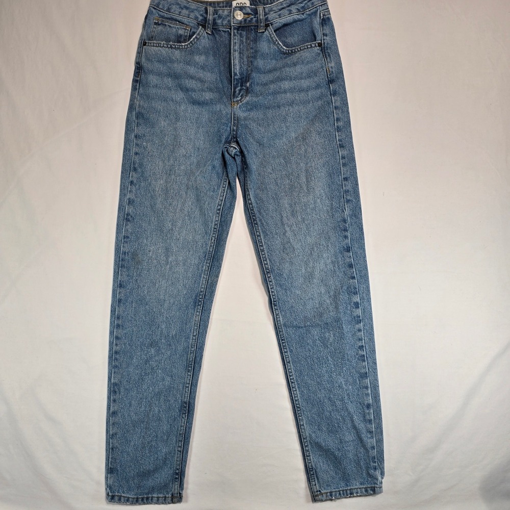 BDG Urban Outfitters Mom Jeans Womens 27 High Rise Tapered Leg Medium Wash Blue